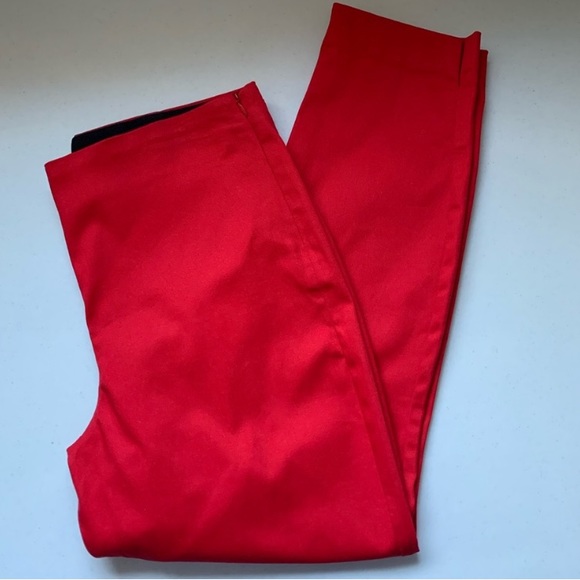 💕2 for $25💕Red ankle pants 12 NWOT - Picture 2 of 6